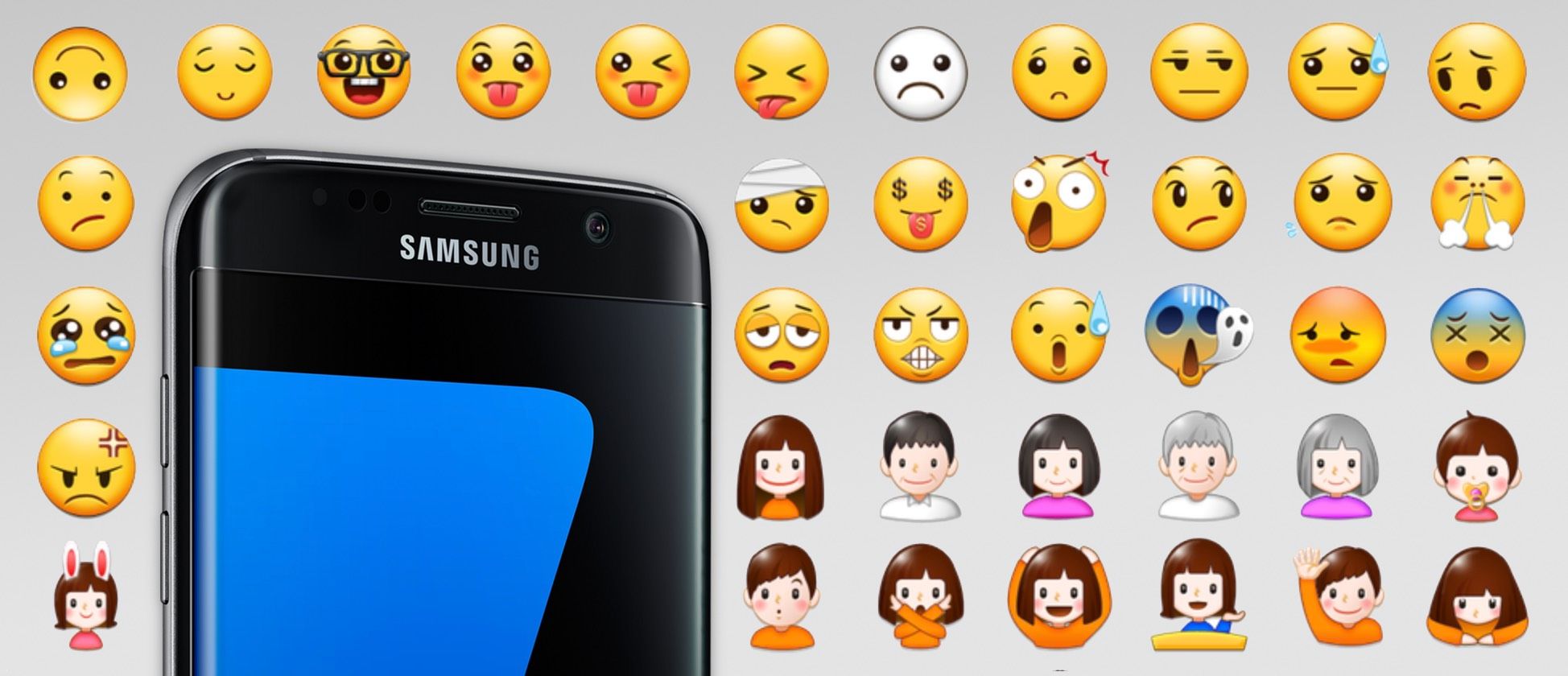 Samsung Galaxy S7 Emoji Changelog