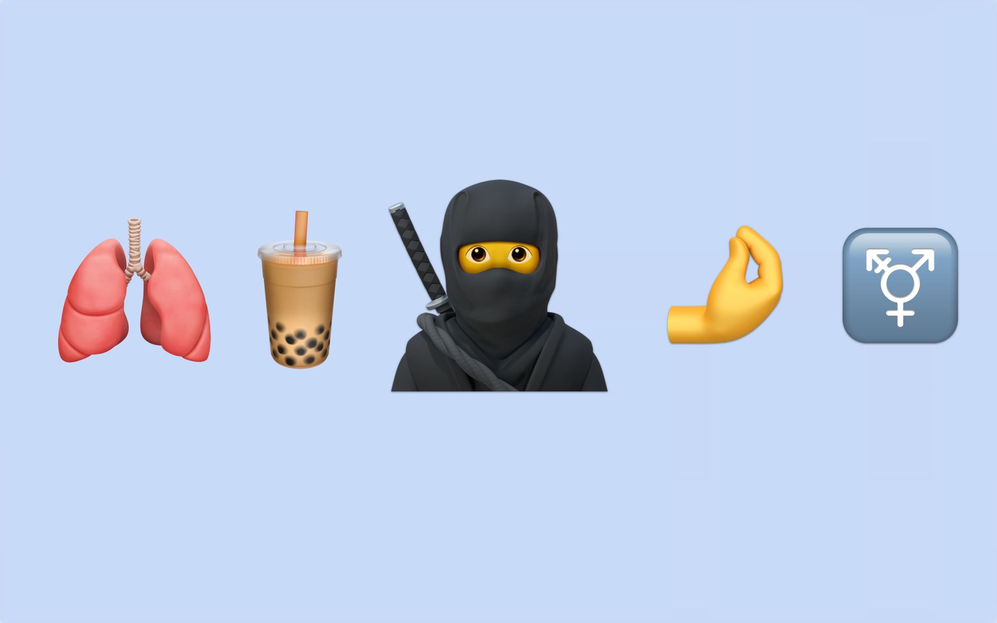 First Look: New Emojis Coming to iOS in 2020