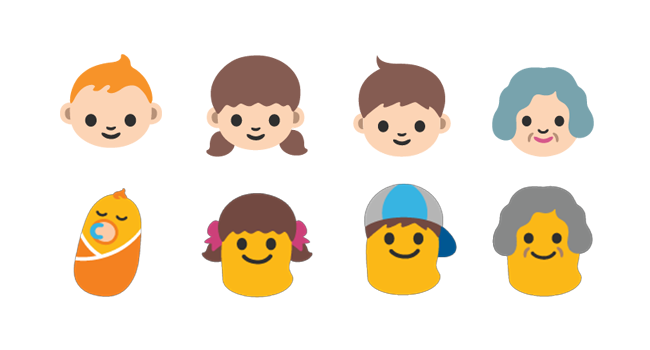 Android 5.0 Emoji Changelog