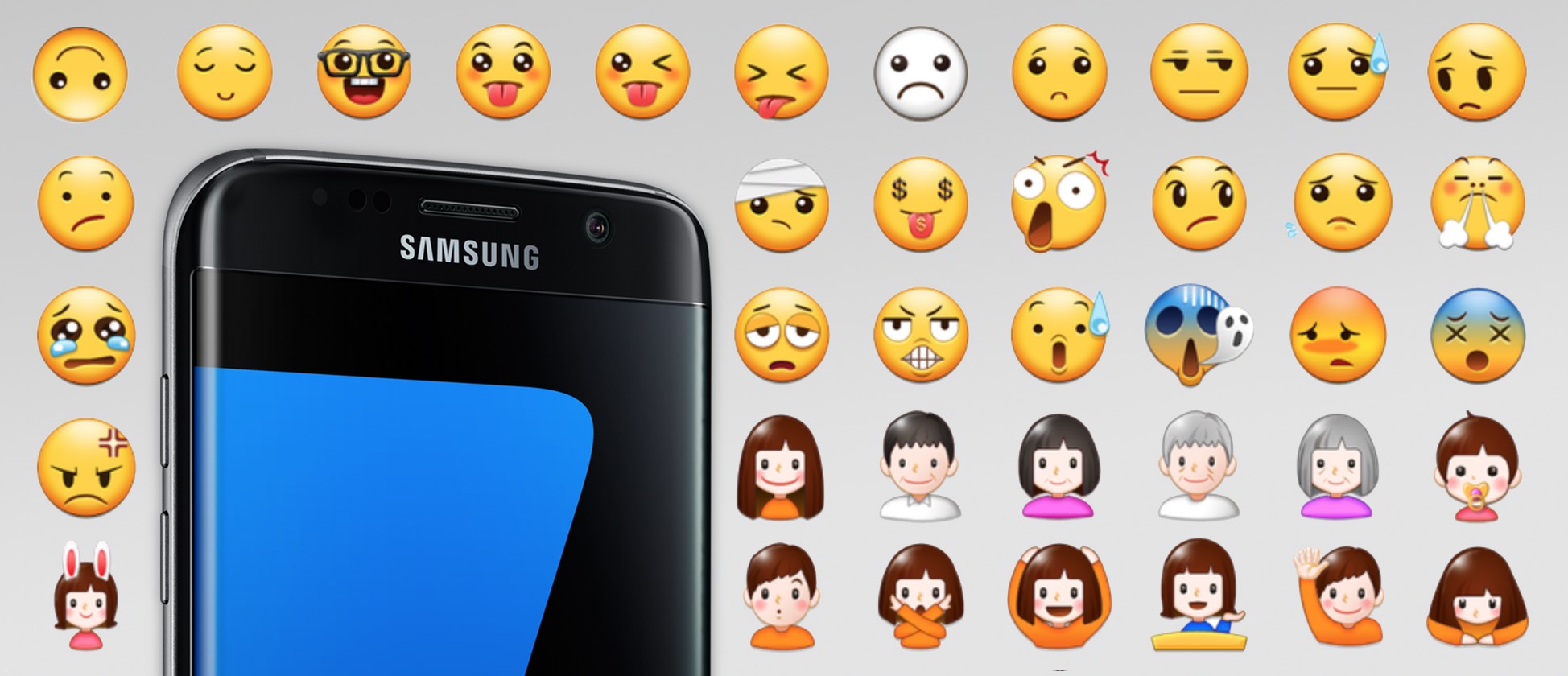 Samsung Galaxy S7 Emoji Changelog