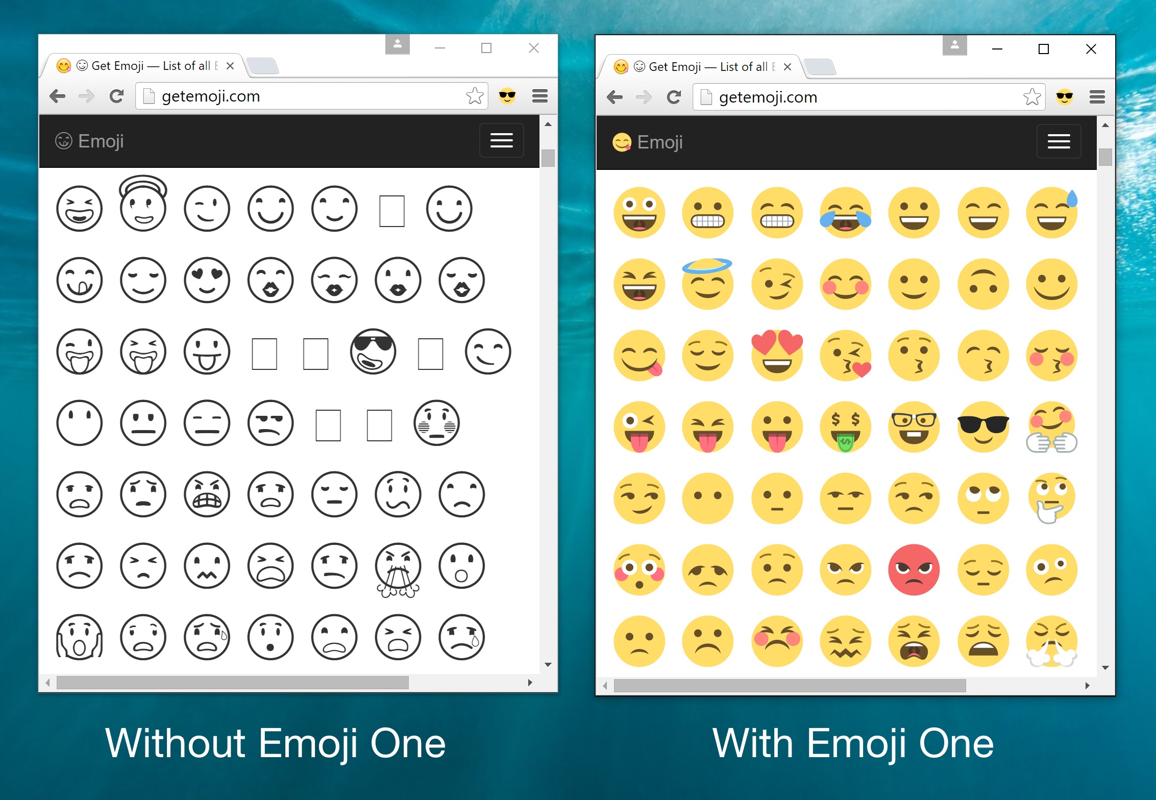 Emoji type