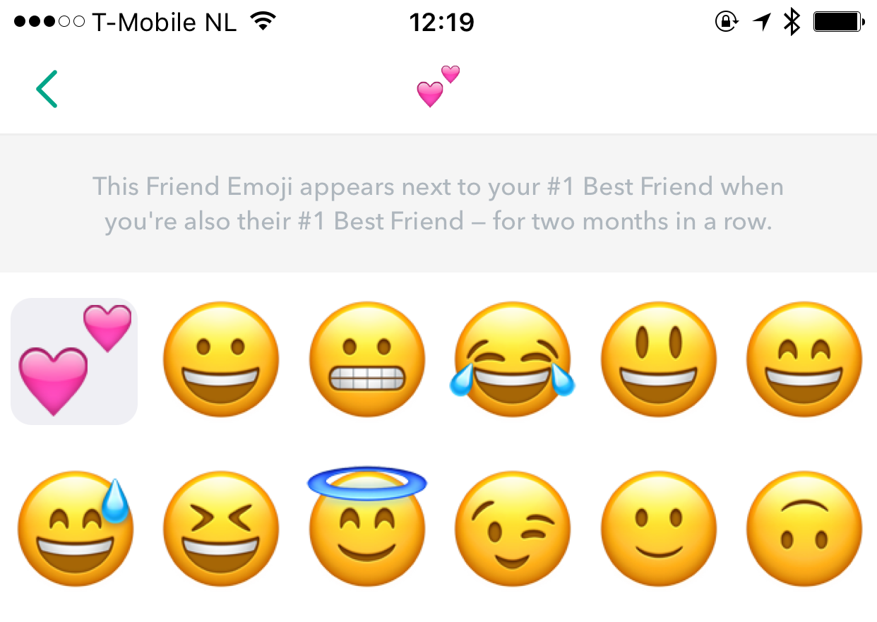 What Snapchat's Blue Dot and Smiley Emoji Mean