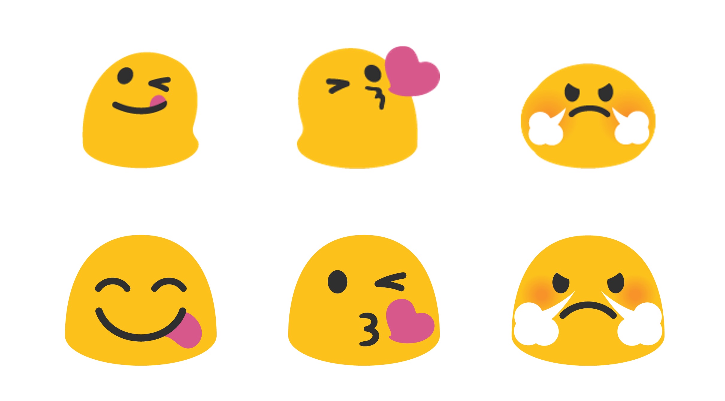 Seven emoji