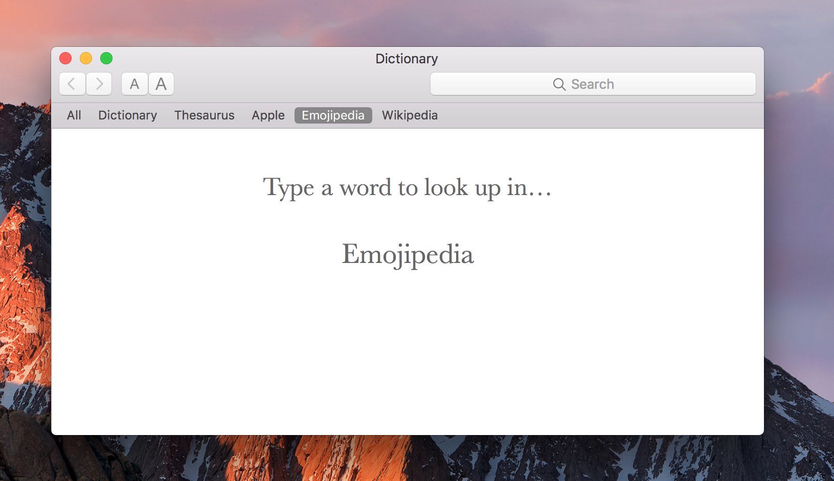 thesaurus word 2016 for mac where do i find it