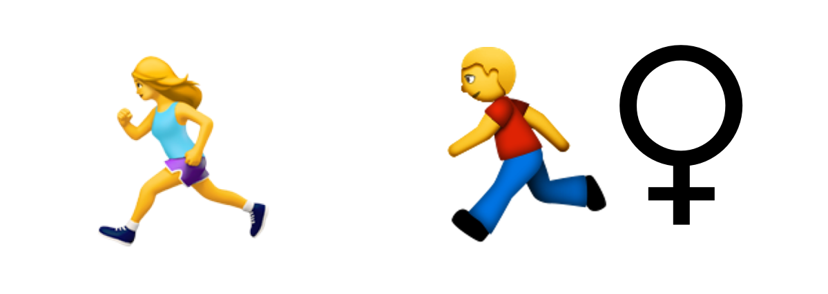 Girl Running Emoji [Free Download IOS Emojis]