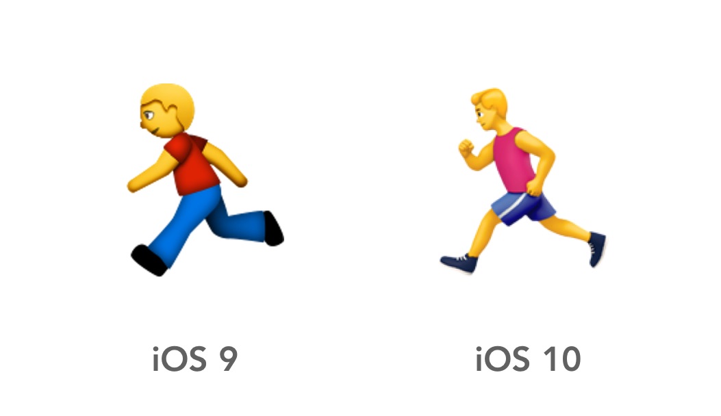 iOS 10 Emoji Changelog