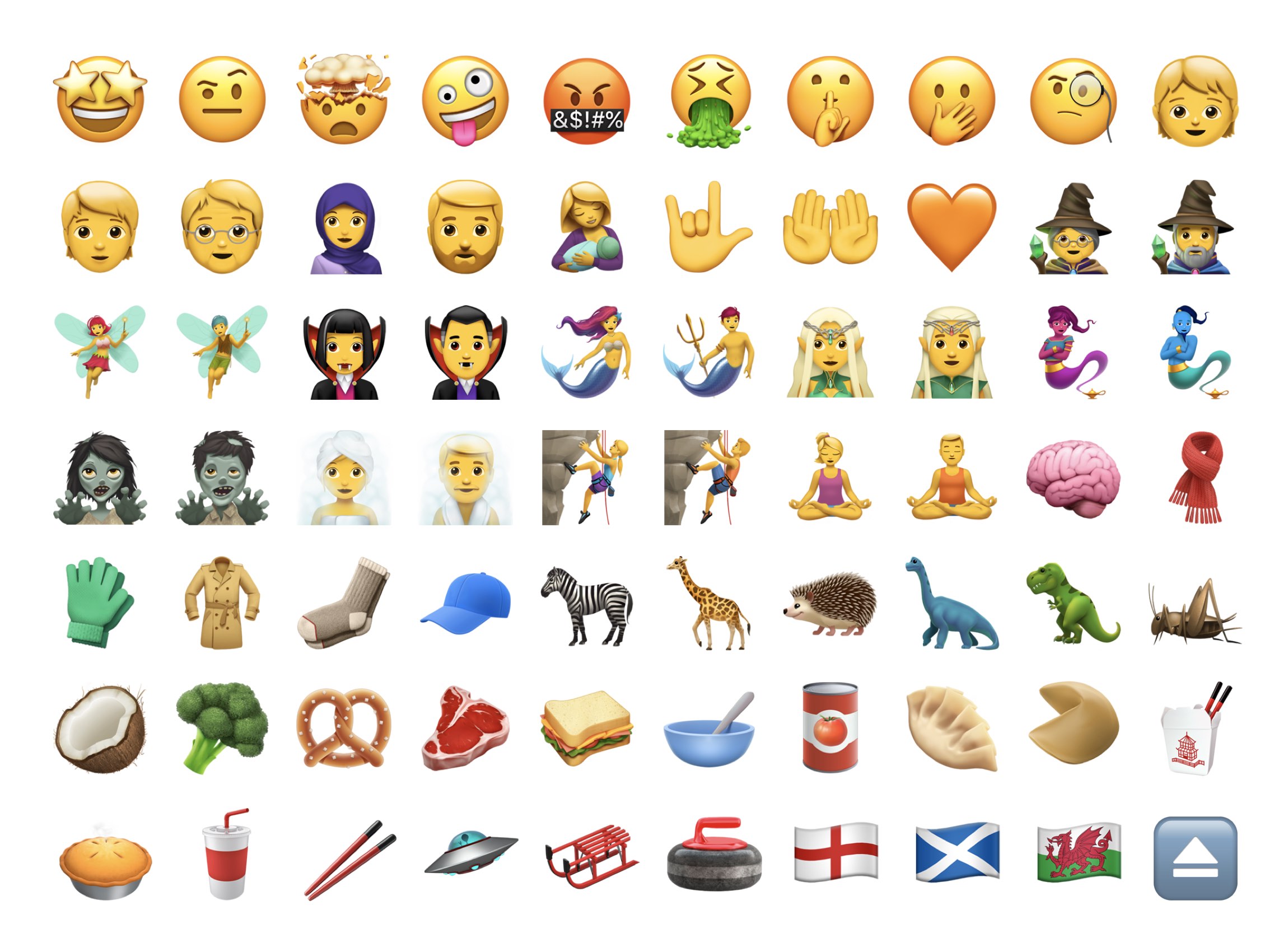 Iphone Emojis وجه مبتسم