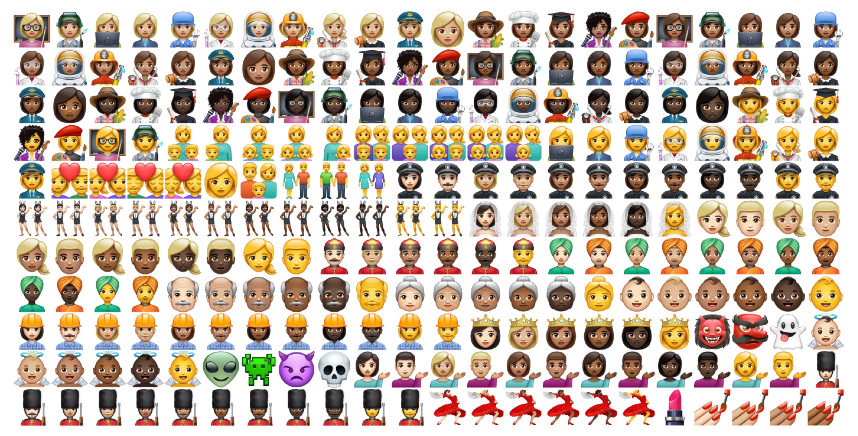 Total 57+ imagen que son los nuevos emojis de whatsapp Viaterra.mx