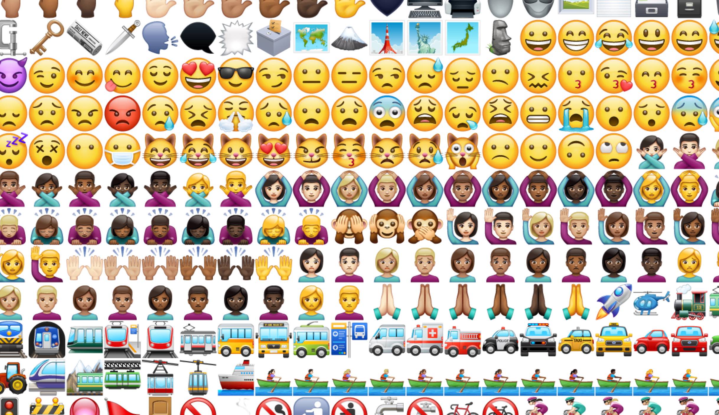 IPHONE NEW EMOJIES