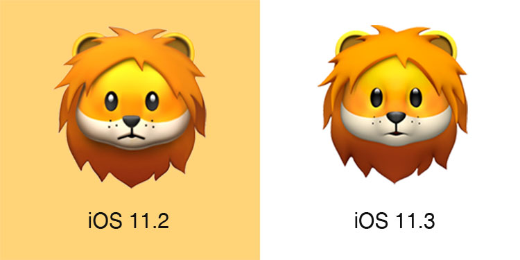 EMOJI MULTI PLATFORME  Emojipedia-iOS-11point3-Lion-Emoji-Update-for-Animoji-Coherence-1