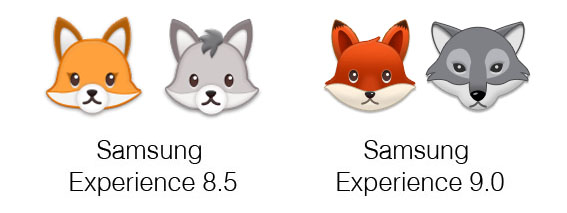Samsung-Experience-9-0-Emojipedia-Fox-Wolf
