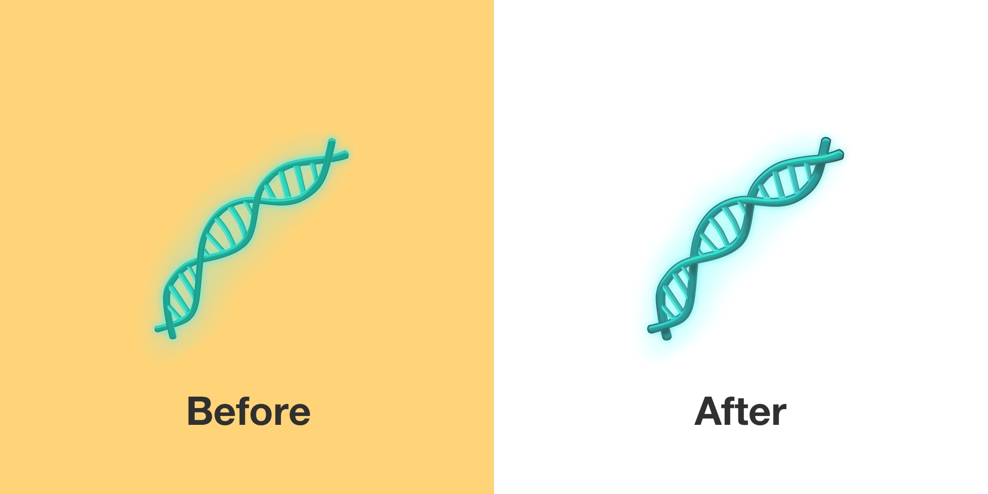 dna-emoji-emojipedia-before-after