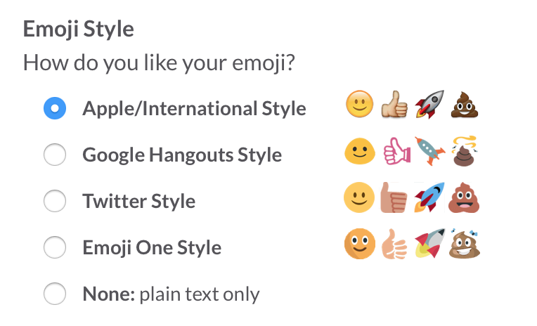 add emoji to slack display name