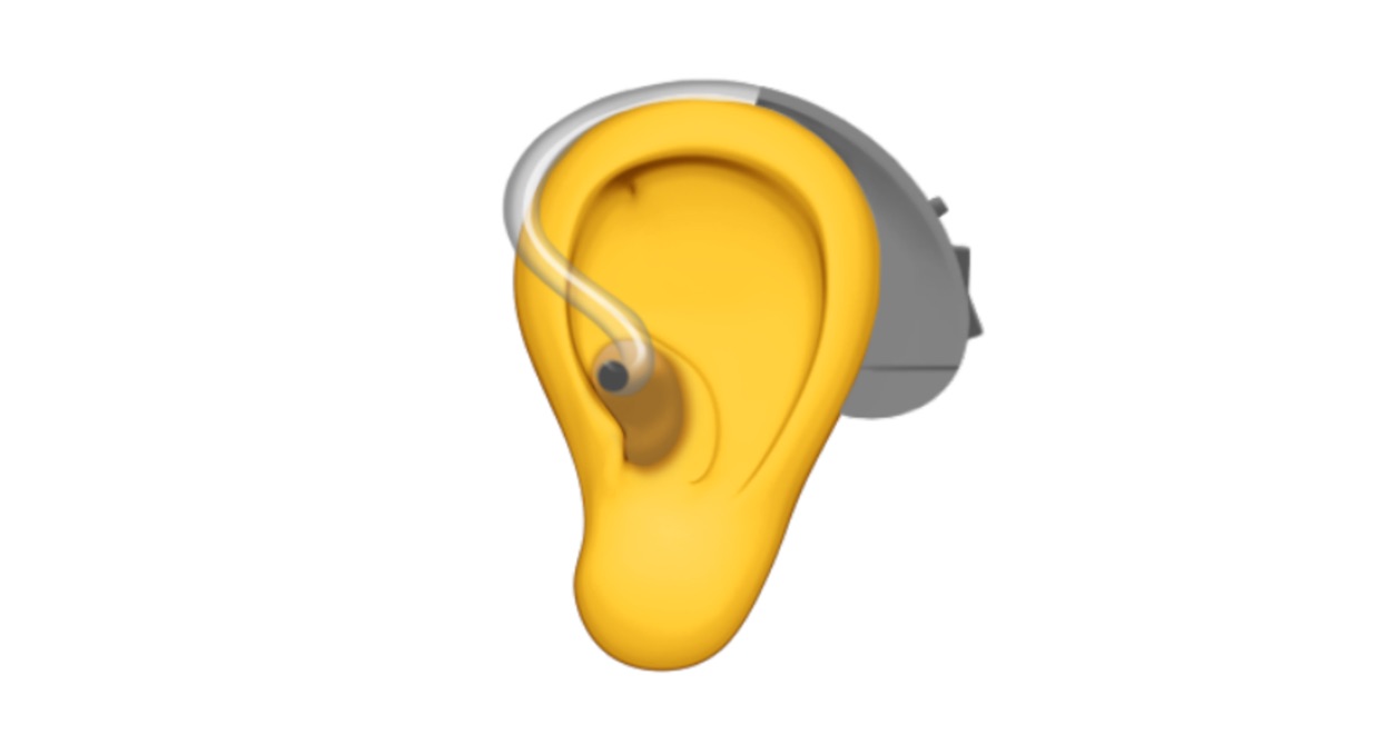 apple-ear-with-hearing-aid-emoji-emojipedia