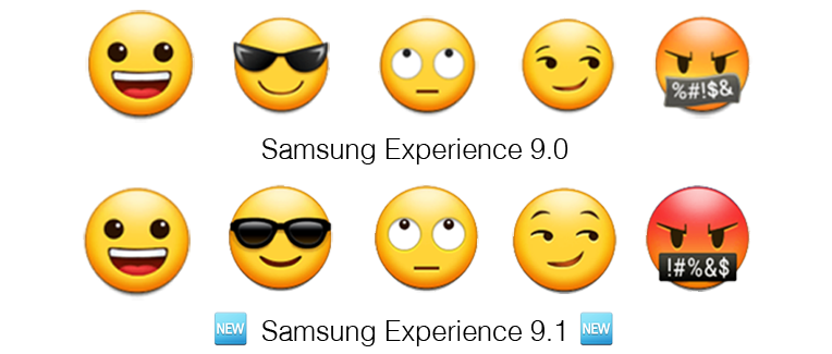 EMOJI MULTI PLATFORME  Samsung-Experience-9-1-Emojipedia-Comparison-Faces-Comparison-4