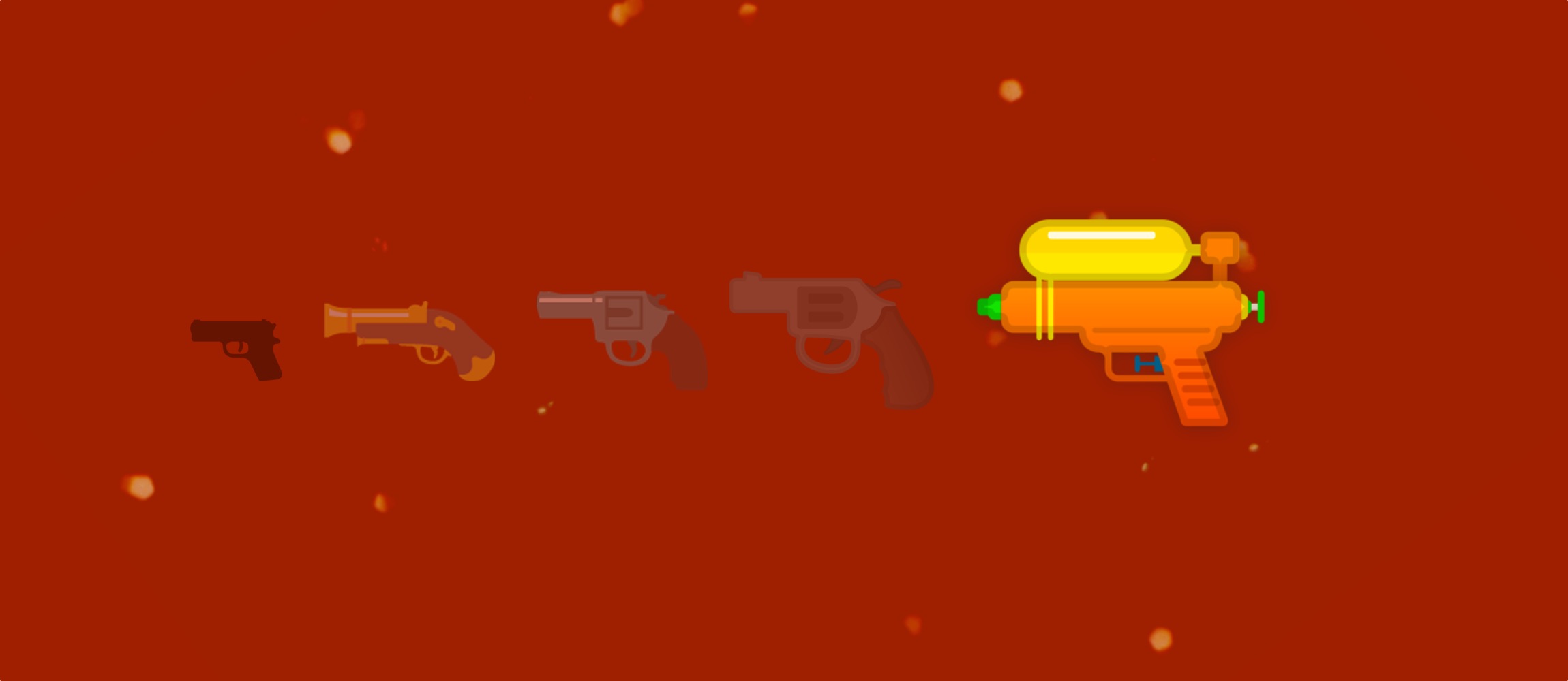 Google Updates Gun Emoji