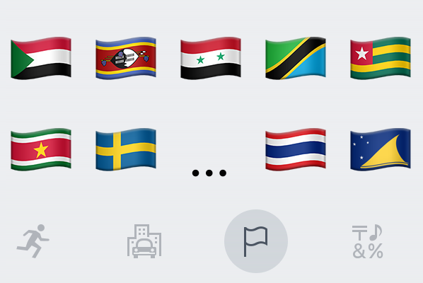 Flag Emoji Chart