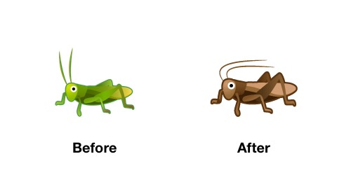 cricket-emoji-android-p-before-after