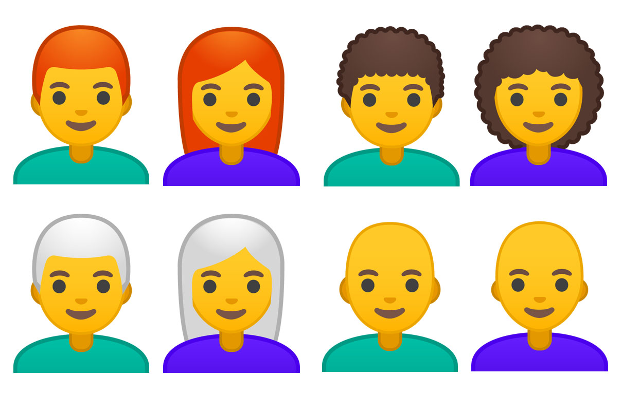 Emojipedia-Android-9.0-Changelog-Emoji-11.0-Hair-Style-Emoji