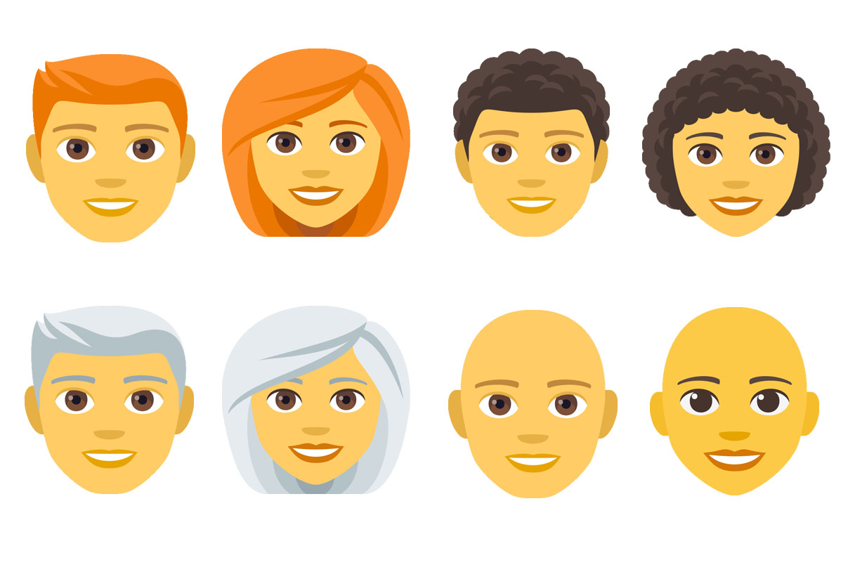 Emojipedia-EmojiOne-4.0-Emoji-11.0-Hair-Styles