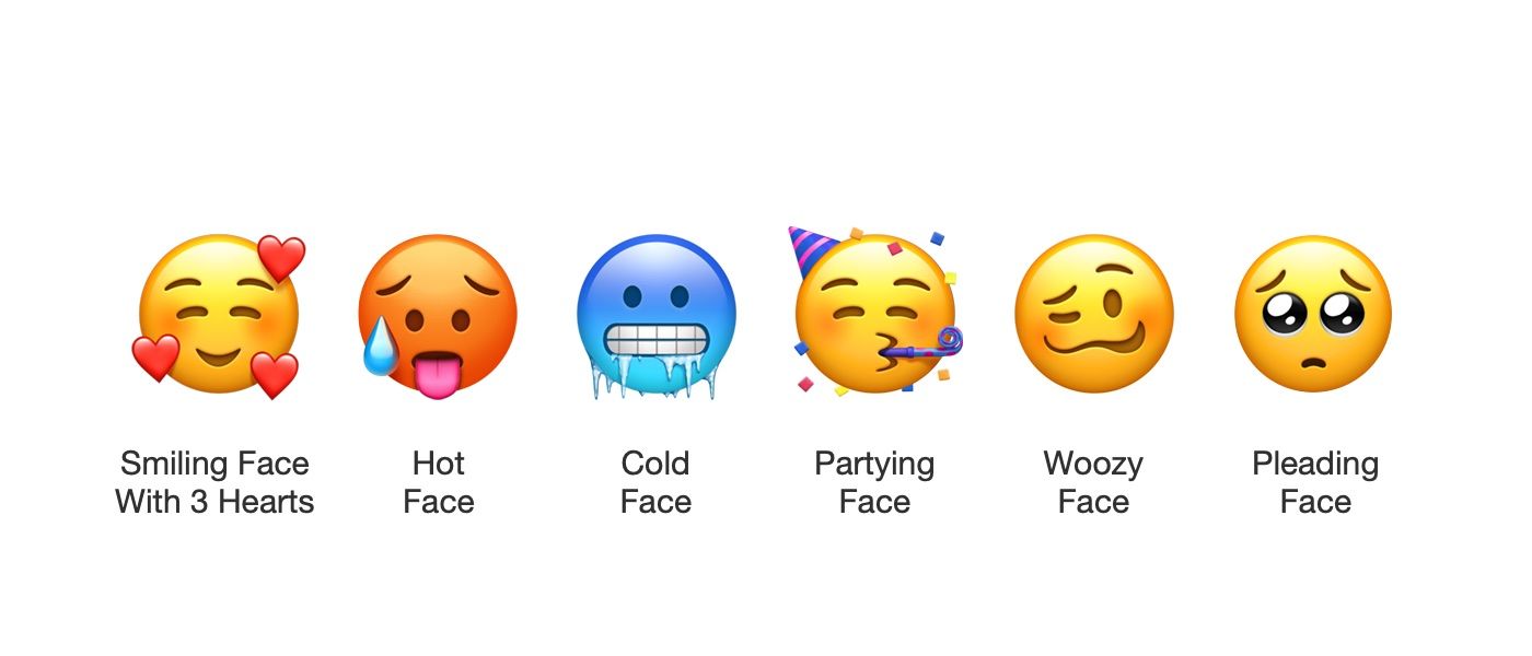 emoticon iphone ios 12