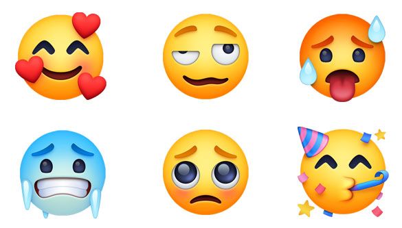 Facebook 3.0 Emoji Changelog