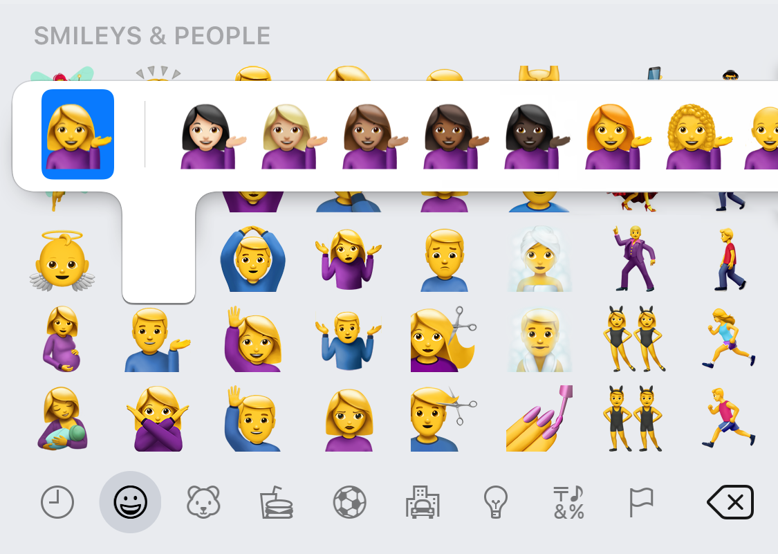 Ios emoji шрифт