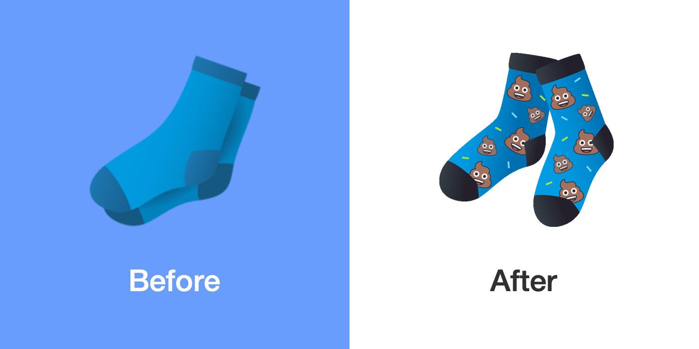 Emojipedia-Blog-EmojiOne-4.5-Changelog-Socks
