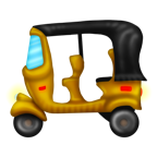 auto rickshaw emojipedia