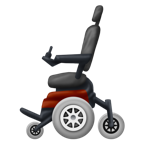 motorized wheelchair emojipedia 1