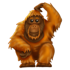 orangutan emojipedia
