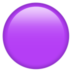purple circle emojipedia