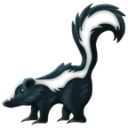 skunk emojipedia