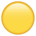 yellow circle emojipedia