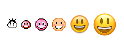 Image result for emoji evolution