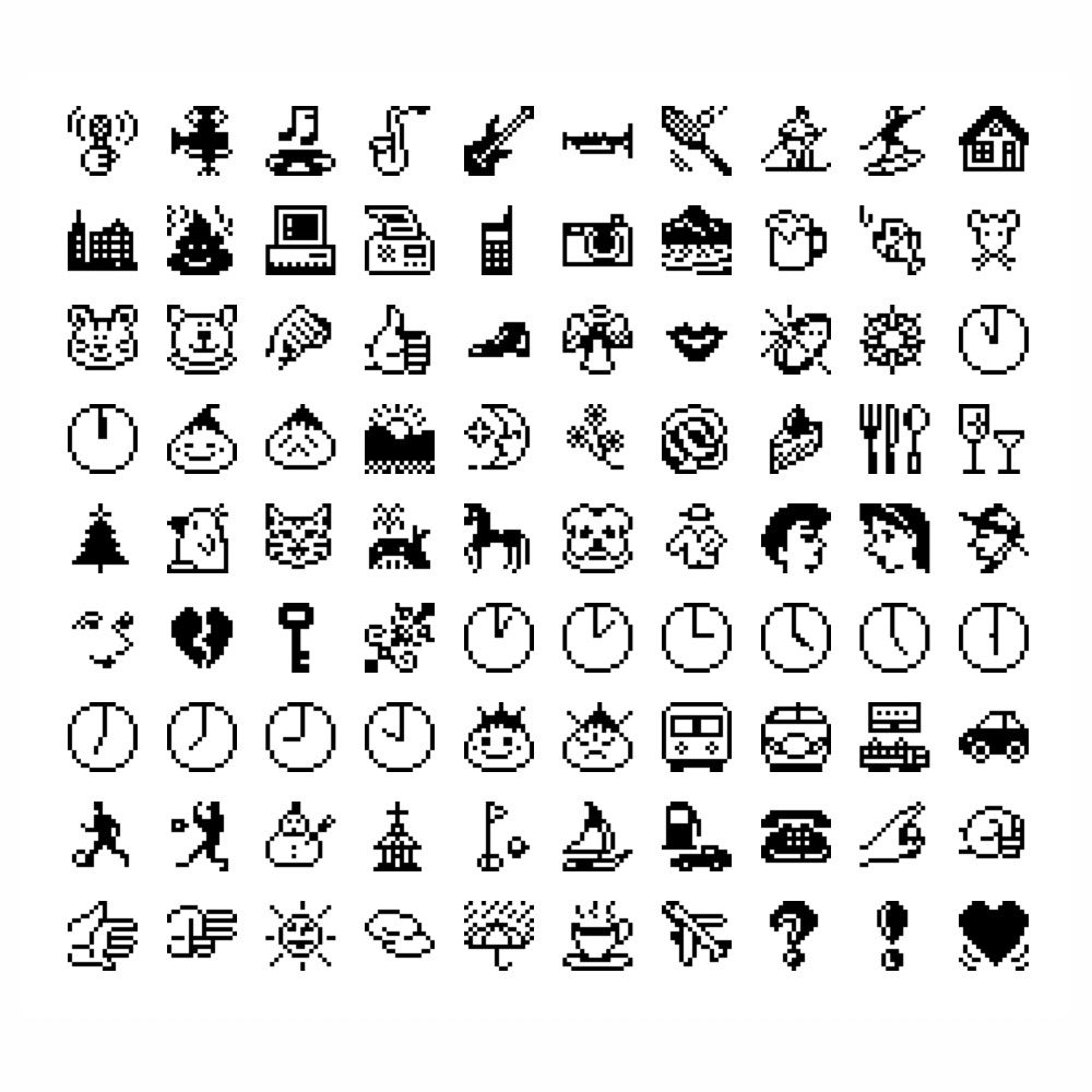 New Earliest Emoji Sets From 1988 & 1990 Uncovered