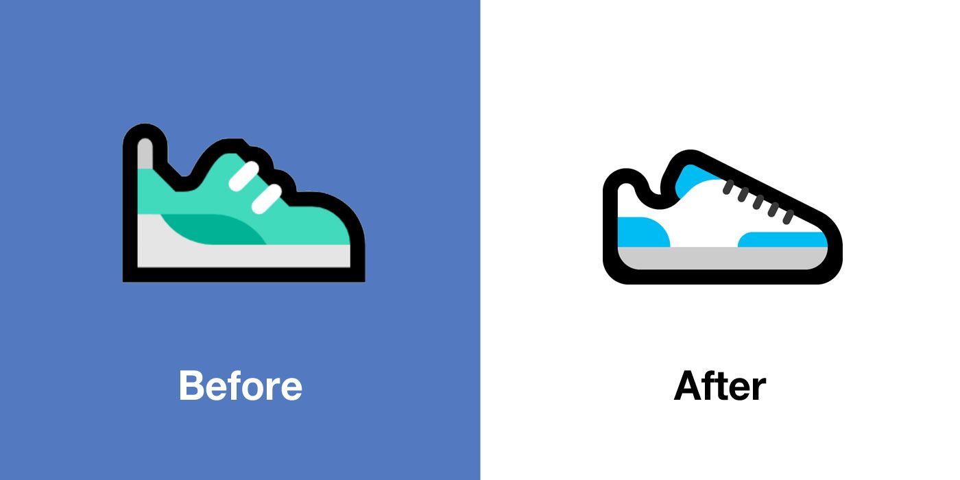 Emojipedia-Windows-10-May-2019-Emoji-Changelog-Comparison-Running-Shoe