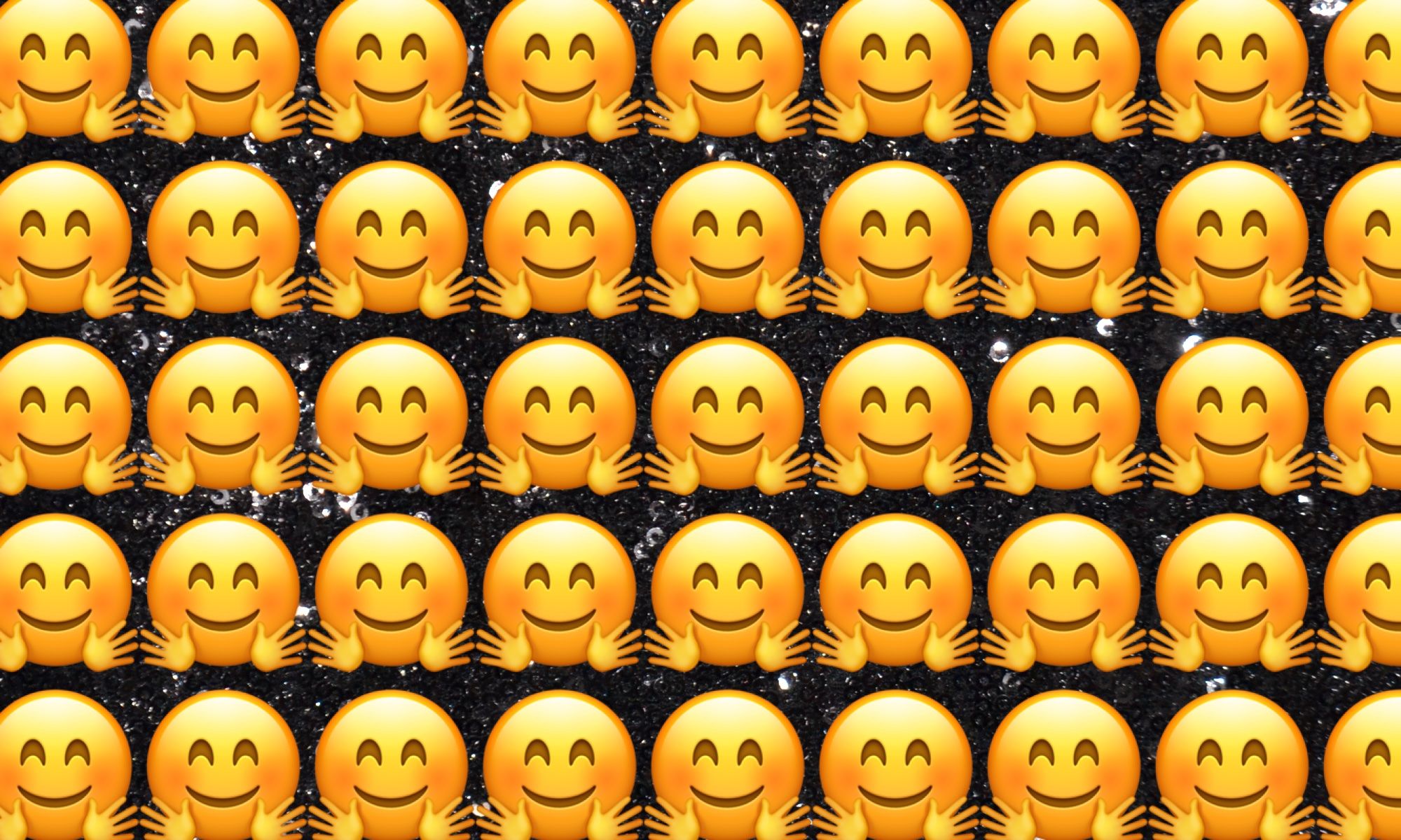 emoji face wave