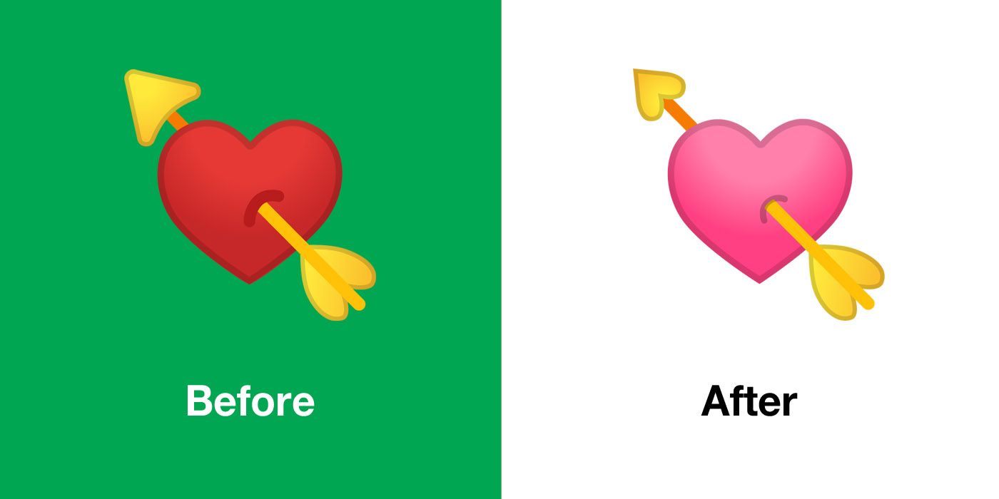 Emojipedia-Android-10.0-Emoji-Changelog-Comparison-Heart-With-Arrow