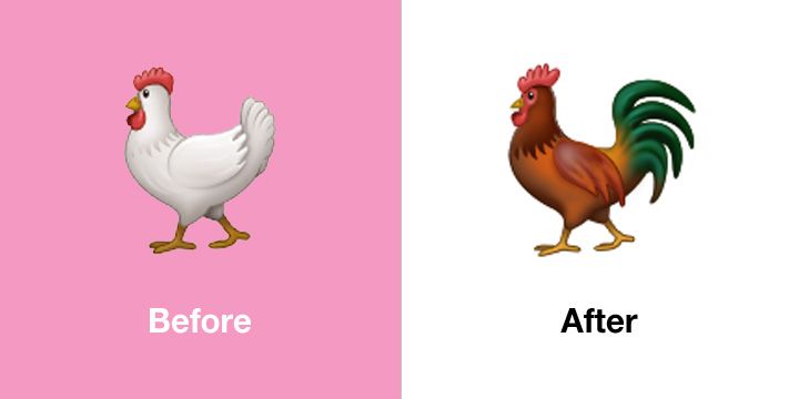Emojipedia-Samsung-One-UI-1.5-Emoji-Changelog-Comparison-Rooster