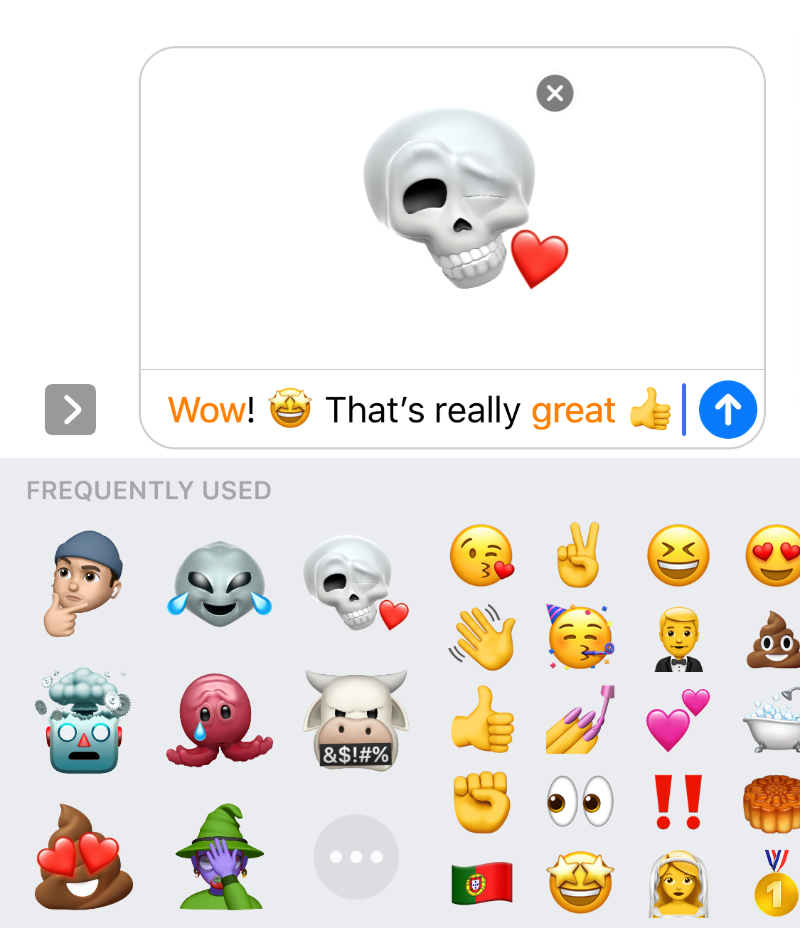 memoji stickers whatsapp meaning