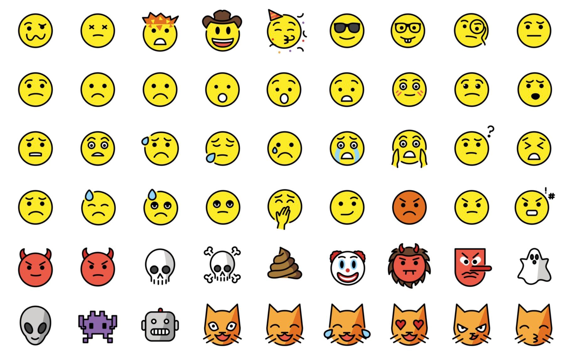 OpenMoji: a free and open source emoji set