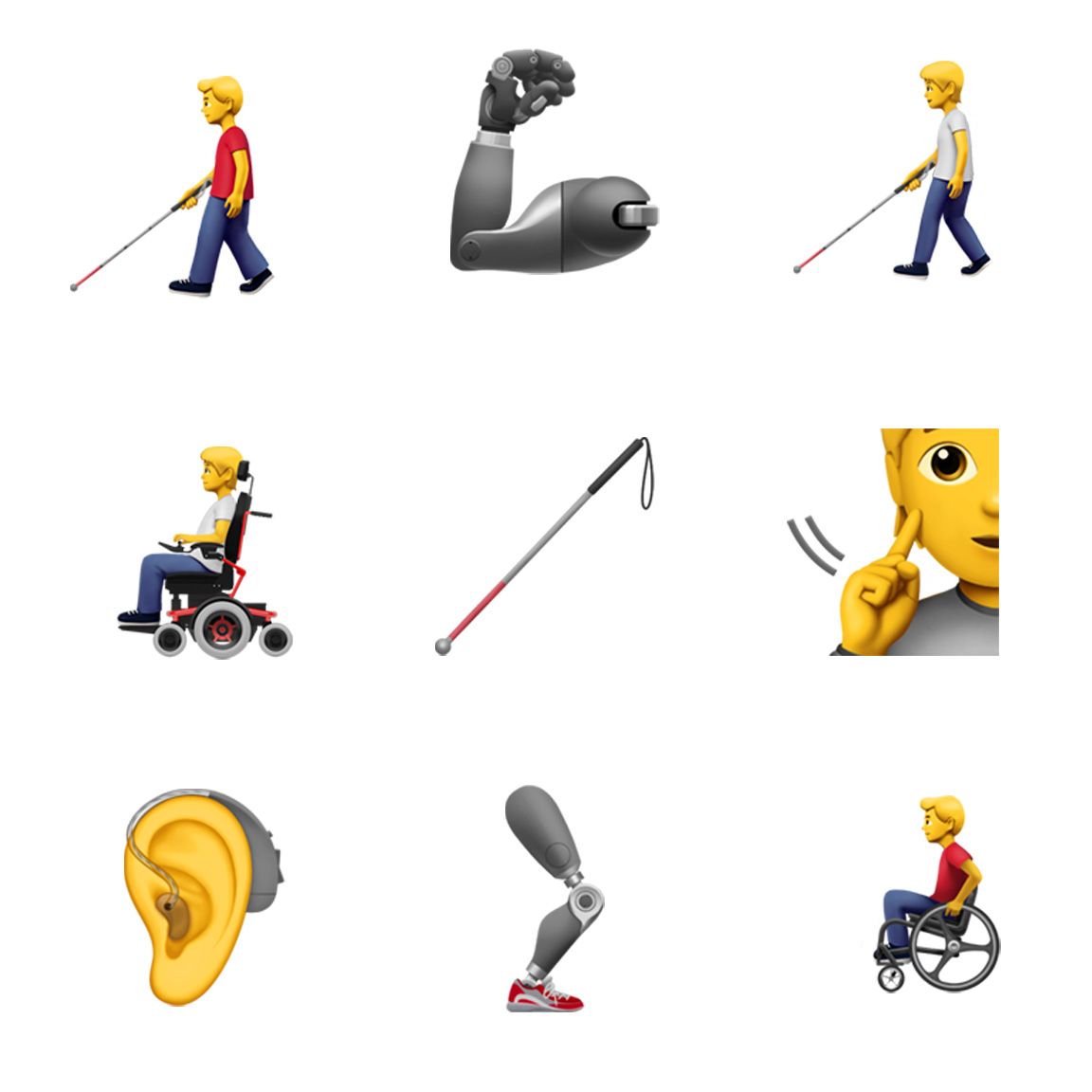 Accessibility emoji