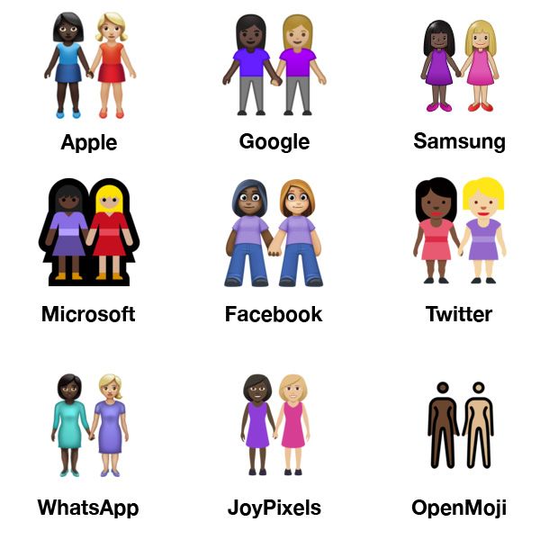 Emojipedia-2019-Emoji-Changelog-Women-Holding-Hands-Dark-Skin-Tone-Medium-Light-Skin-Tone