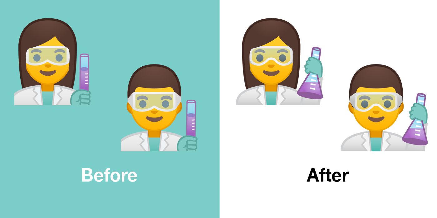 Emojipedia-Android-10.1-Emoji-Changelog-Scientist-Comparison