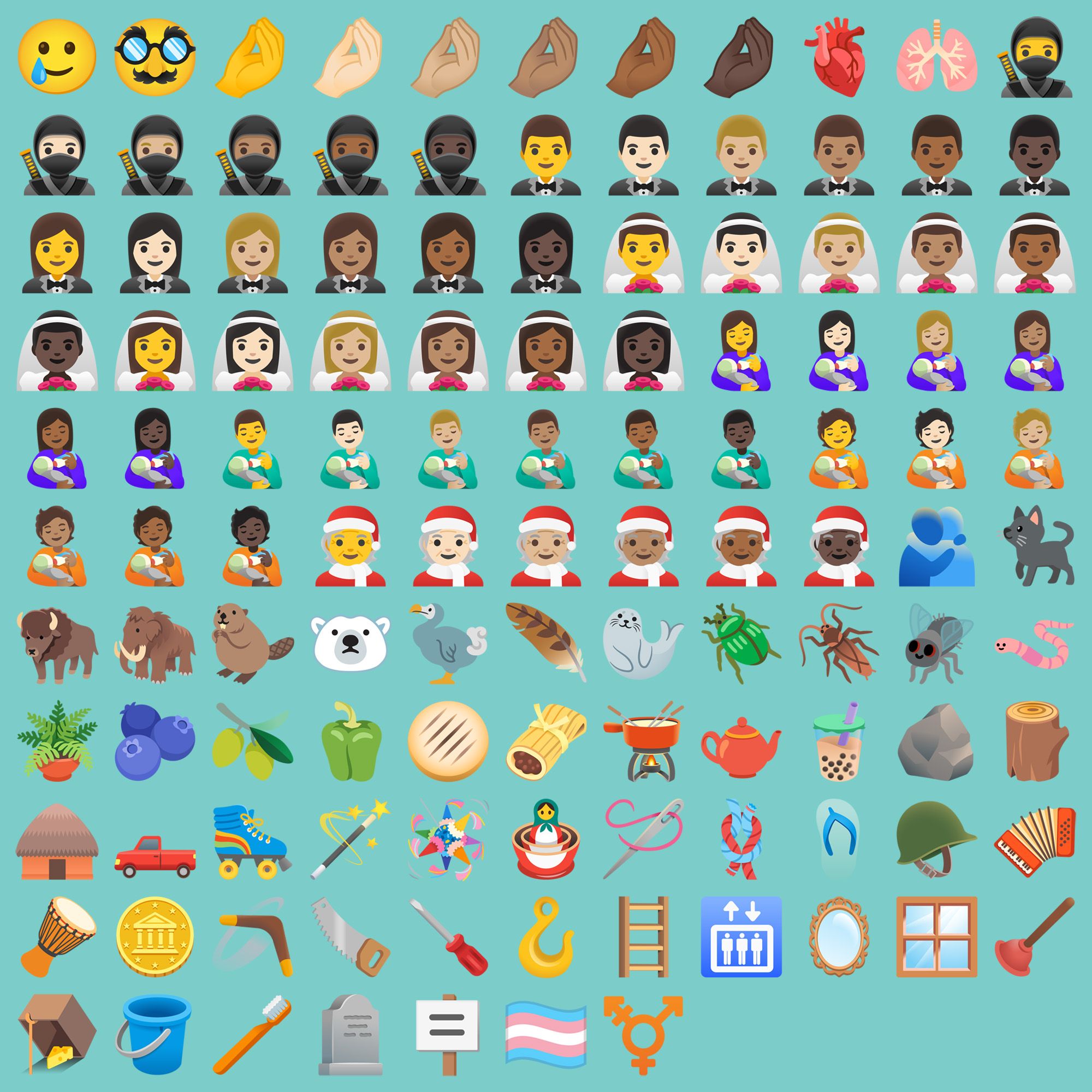 Android 11.0 Emoji Changelog