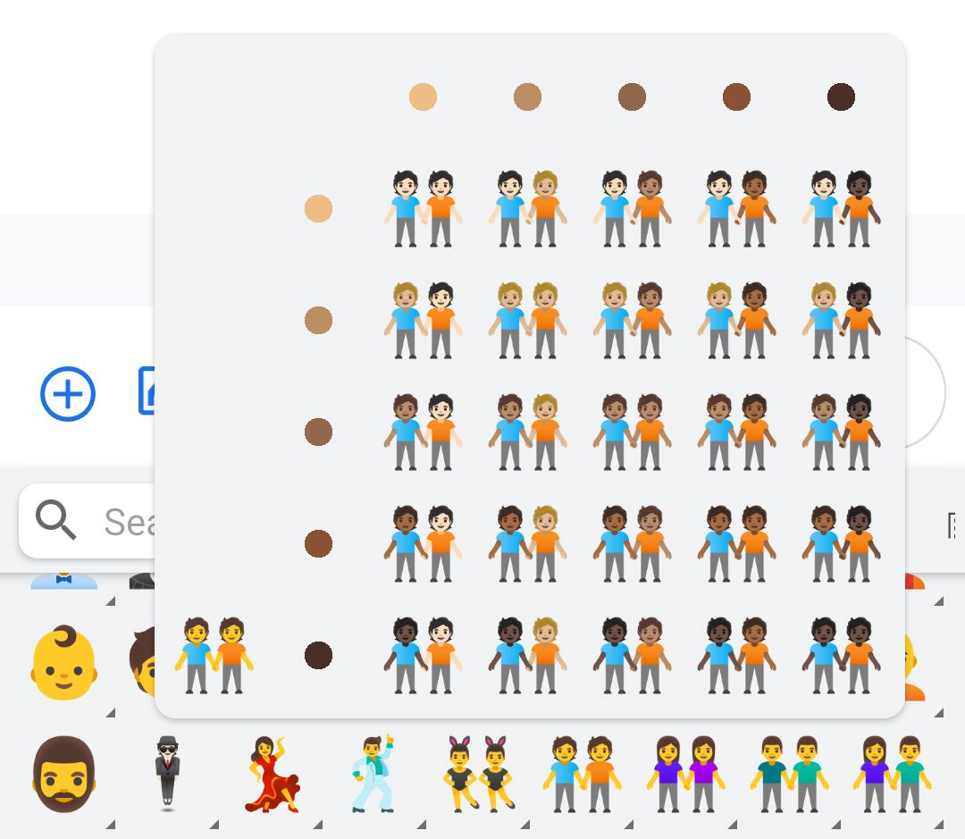 Emojipedia on X: New in Emoji 14.0 and coming to Android 12L: Multiple  skin tone options for 🤝 Handshake    / X