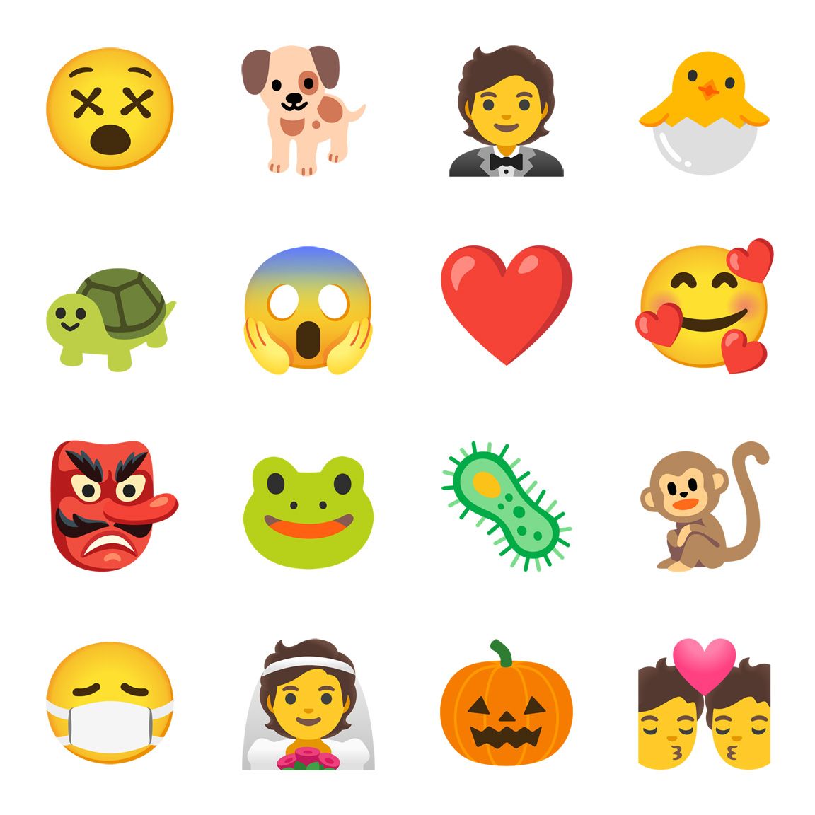 Android 11.0 Emoji Changelog