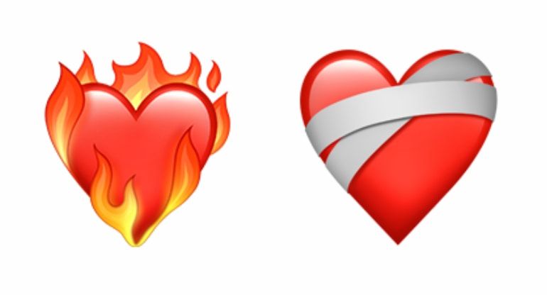 heart fire emoji copy