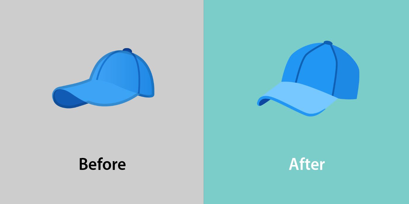 What does cap mean and what is the blue cap emoji?